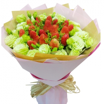 给闺蜜送什么鲜花好?